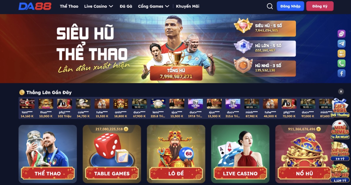 Giới thiệu tổng quan về đại lý của DA88