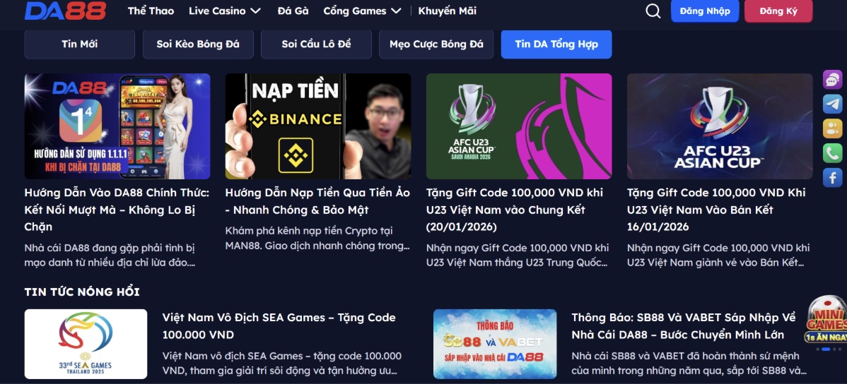 Giới thiệu về chuyên mục Blog DA88