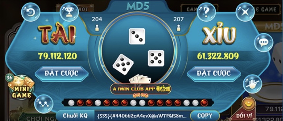 Tổng quan về sảnh Tài Xỉu MD5 tại DA88 